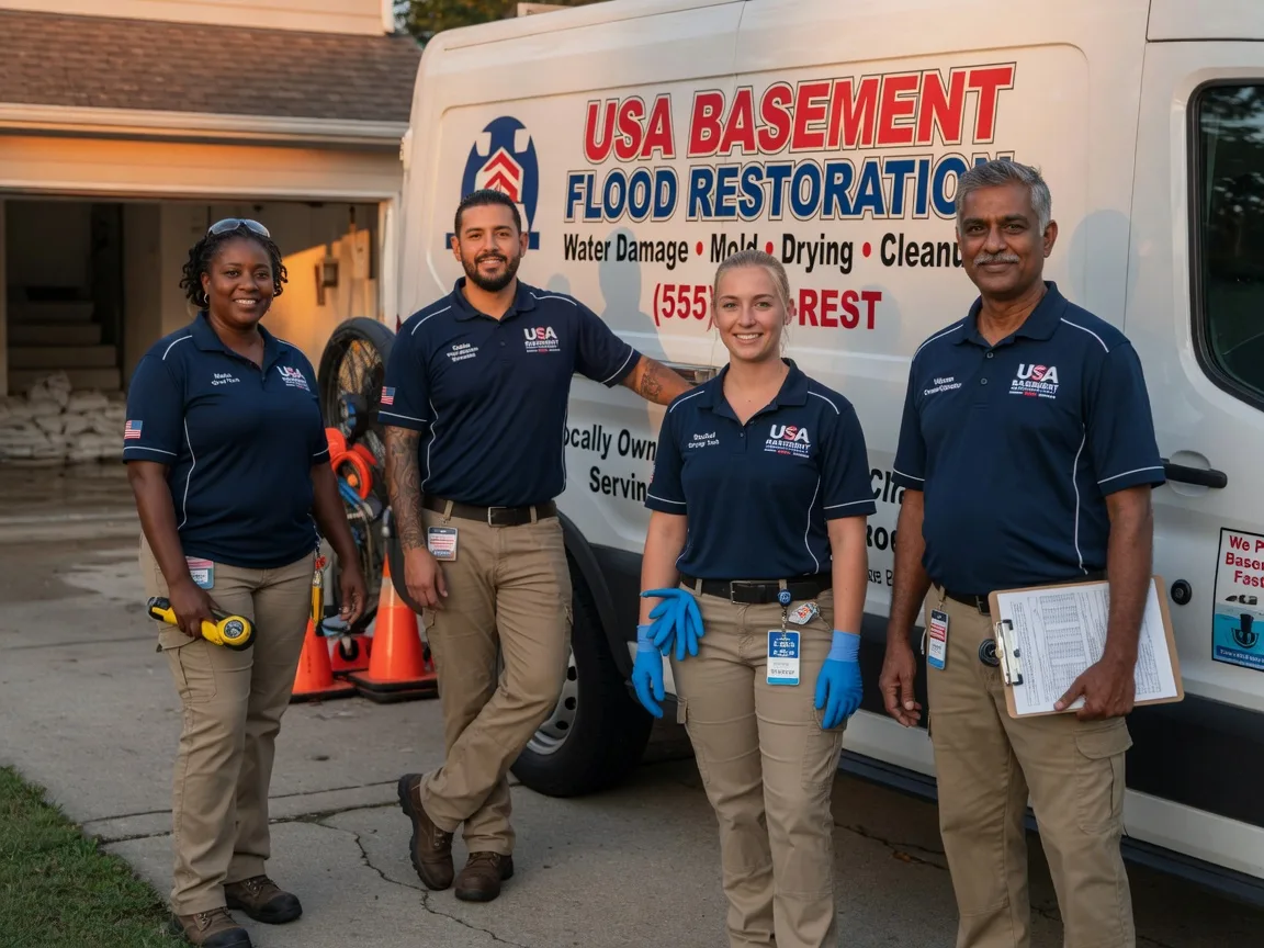 Basement Flood Cleanup company in Romulus, MI